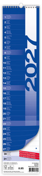 TH Longus Bürokalender blau