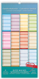 TH Familienkalender Bunte Wochen